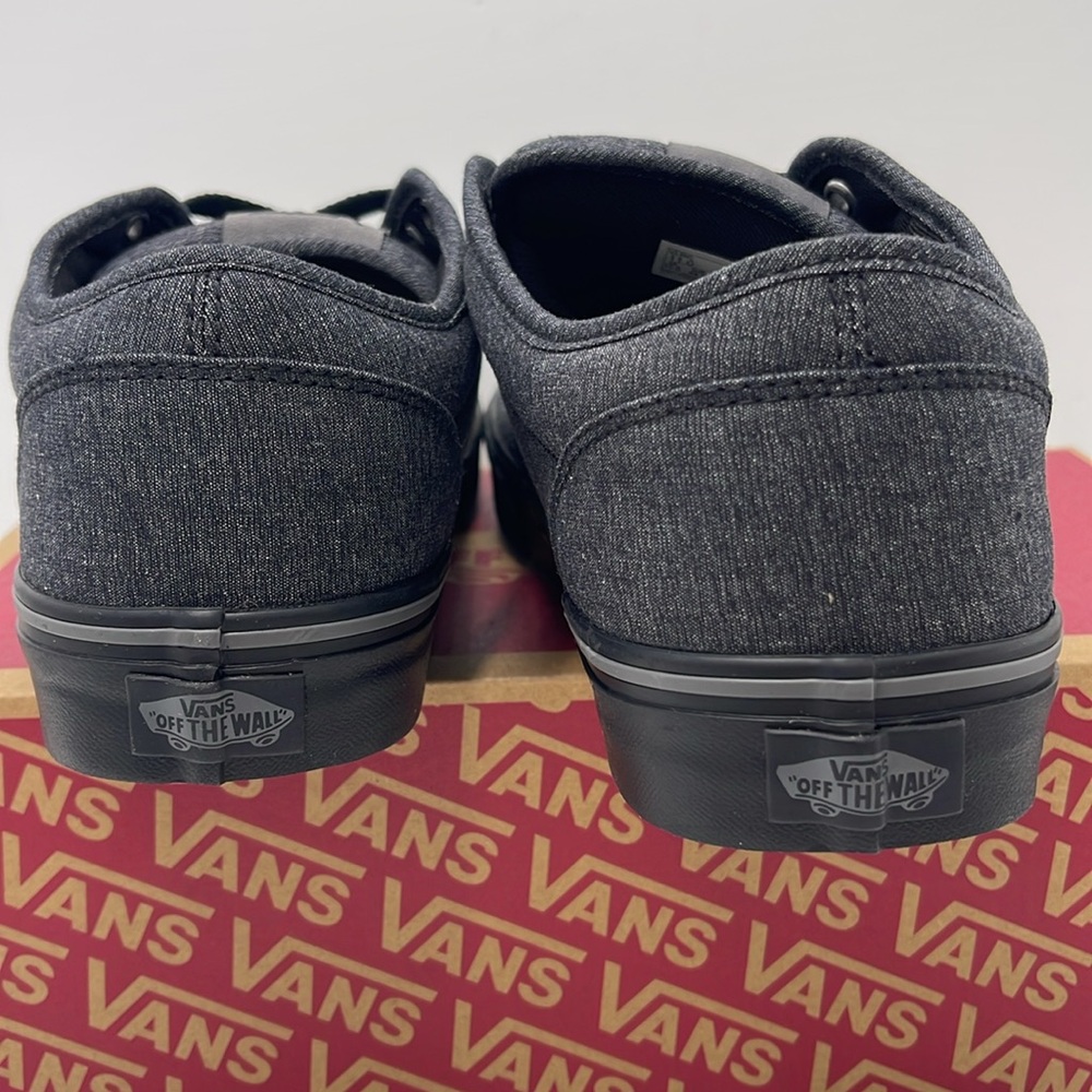 Vans WMNS Low-Top Sneakers Canvas Upper Atwood
(Varsity Textile) Black/Pewter - Picture 14 of 16
